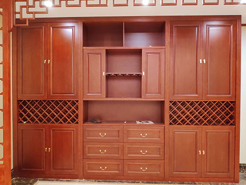 郴州中式家居装修之中式酒柜装修效果图
