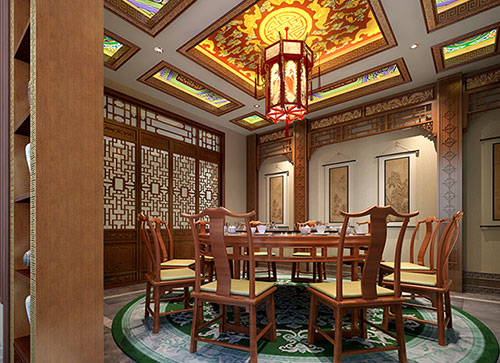郴州中式古典风格家居装修设计效果图