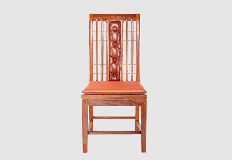 郴州芙蓉榭中式实木餐椅效果图