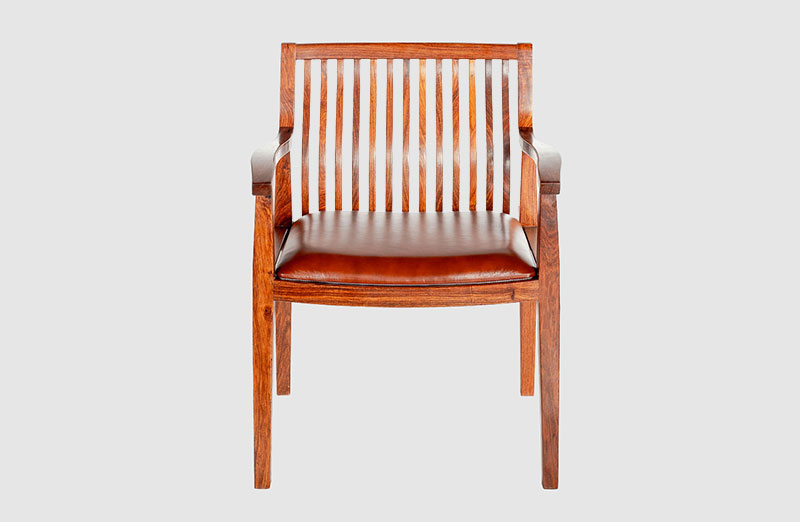 郴州中式实木大方椅家具效果图